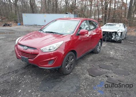 2015 Hyundai Tucson Gls from USA, damaged, VIN KM8JTCAF4FU024489